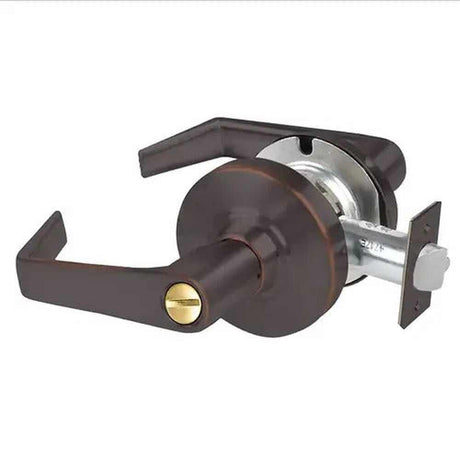 Schlage Commercial ALX44SAT643E aged bronze privacy door lever