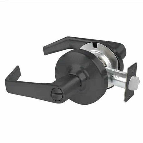 Schlage Commercial ALX44SAT622 matte black privacy door lever