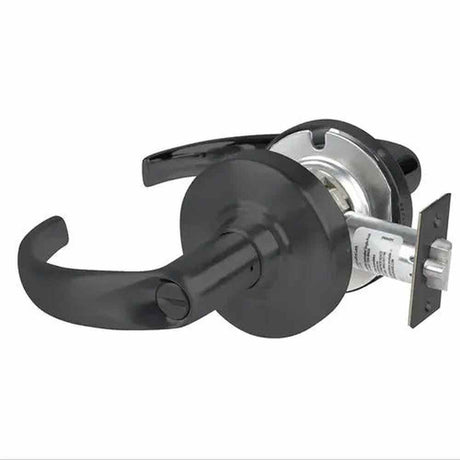 Schlage Commercial ALX44SPA622 matte black privacy door lever