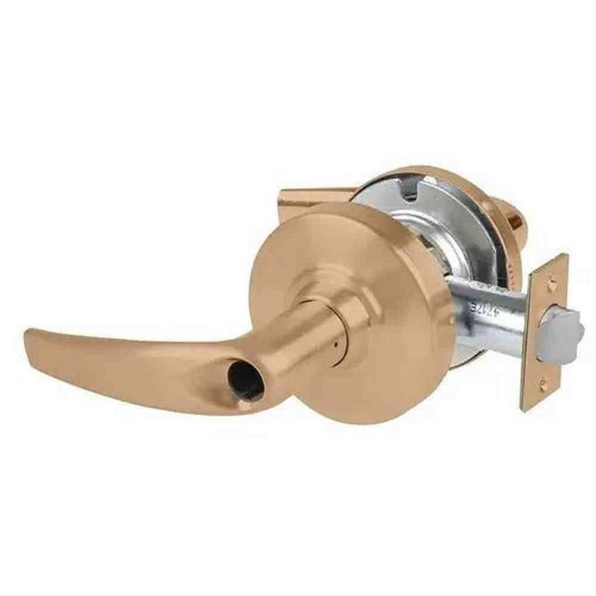 Schlage Commercial ALX50LATH612 ALX50LATH Grade 2 Entry Office Athens Lever Lock Less Cylinder Satin Bronze