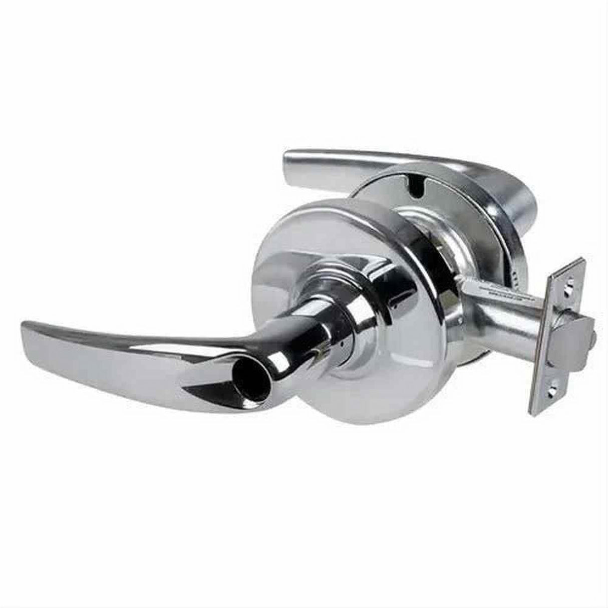 Schlage Commercial ALX50LATH625 ALX50LATH Grade 2 Entry Office Athens Lever Lock Less Cylinder Bright Chrome