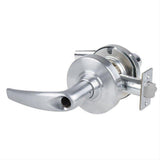 Schlage Commercial ALX50LATH626 ALX50LATH Grade 2 Entry Office Athens Lever Lock Less Cylinder Satin Chrome