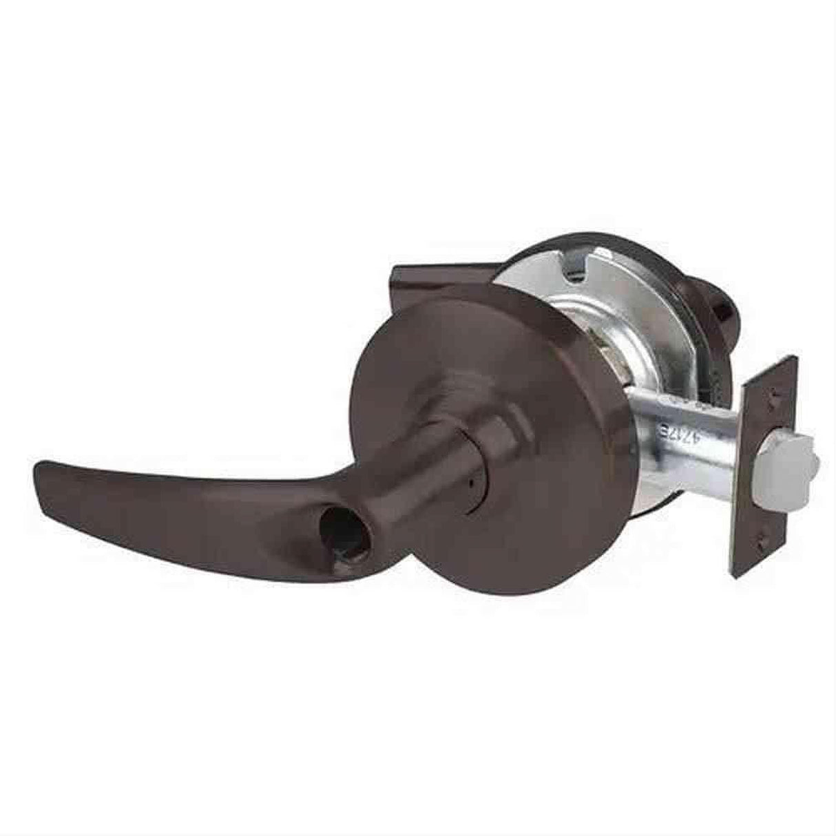 Schlage Commercial ALX50LATH643E ALX50LATH Grade 2 Entry Office Athens Lever Lock Less Cylinder Aged Bronze