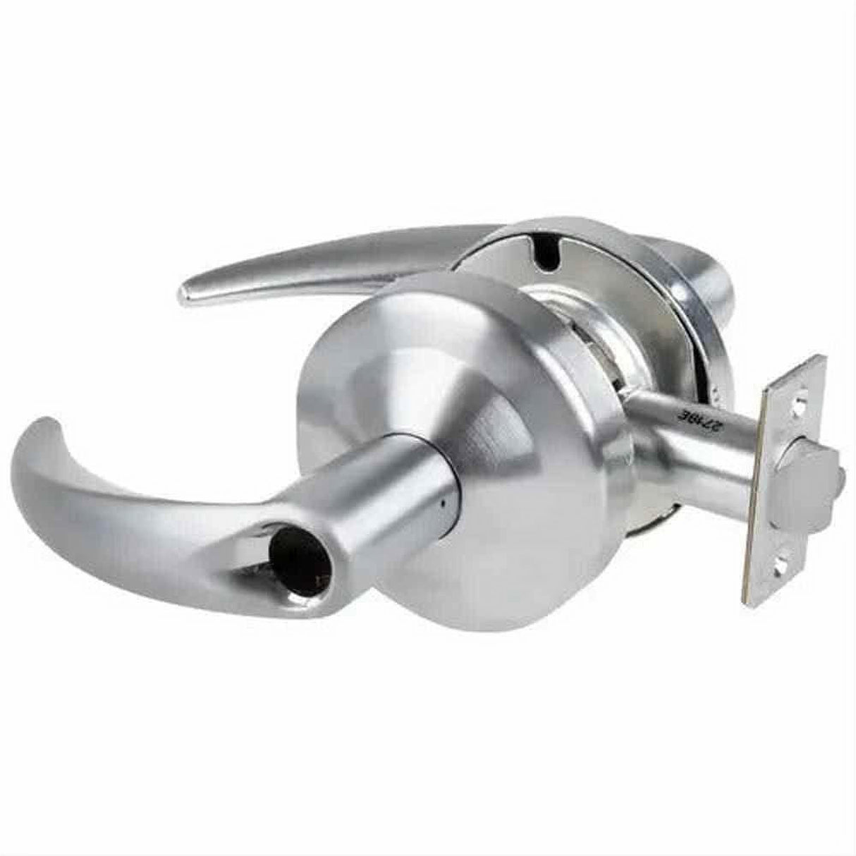 Schlage Commercial ALX50LOME626 ALX50LOME Omega Grade 2 Office Door Lever Less Cylinder Satin Chrome