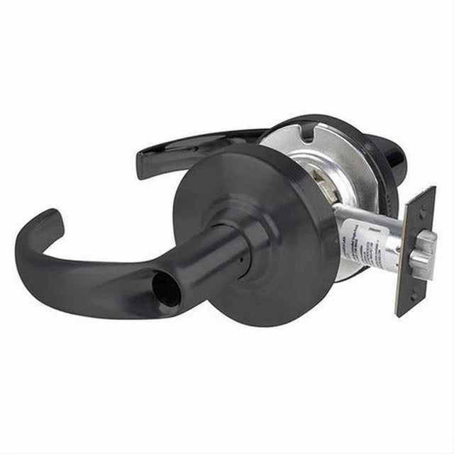 Schlage Commercial ALX50LSPA622 ALX50LSPA Grade 2 Entry Office Sparta Door Lever Less Cylinder Matte Black