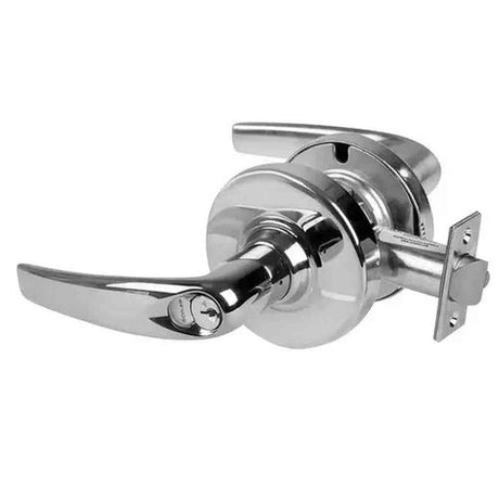 Schlage Commercial ALX53RATH625 bright chrome keyed entry door lever