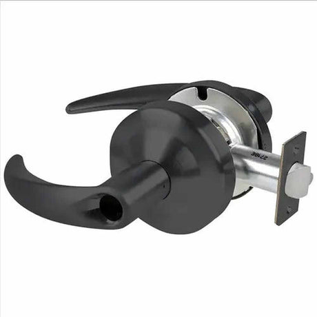 Schlage Commercial ALX70LOME622 matte black classroom door lever