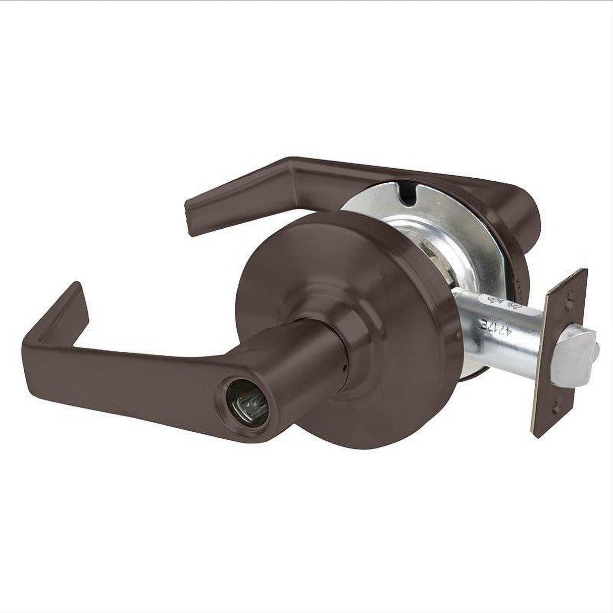 Schlage Commercial ALX70LSAT613 ALX70LSAT Grade 2 Classroom Saturn Door Lever Less Cylinder Oil Rubbed Bronze