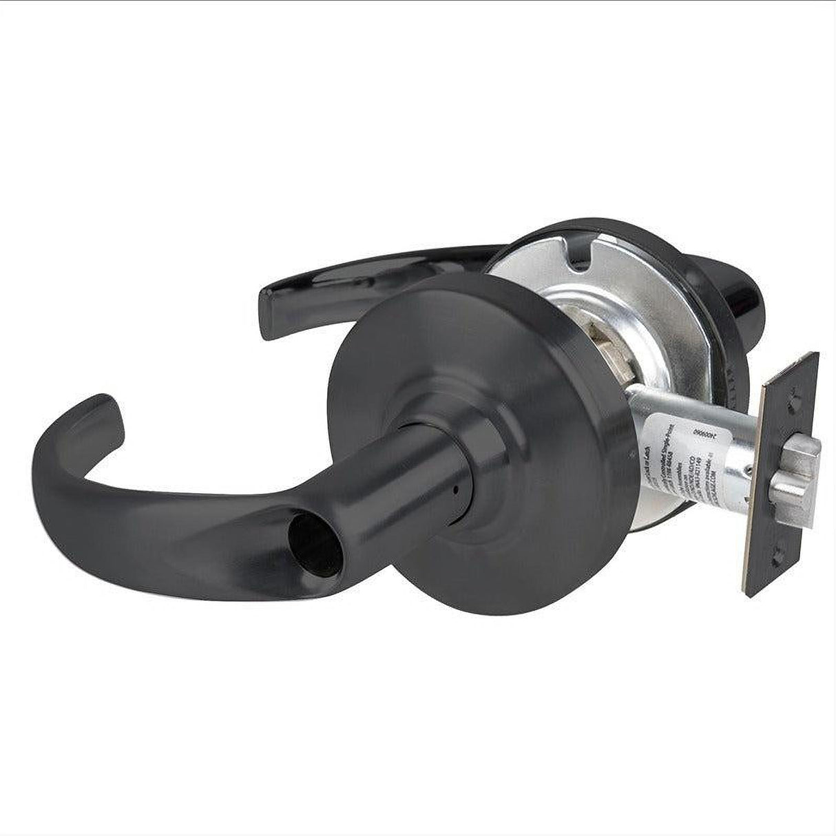 Schlage Commercial ALX70LSPA622 ALX70LSPA Grade 2 Classroom Sparta Door Lever Less Cylinder Matte Black