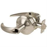 Schlage Commercial ALX80LOME619 ALX80LOME Grade 2 Storeroom Omega Door Lever Less Cylinder Satin Nickel