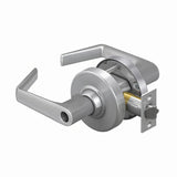 Schlage Commercial ALX80LSAT626 ALX80LSAT ALX Series Grade 2 Storeroom Saturn Lever Lock Less Cylinder Satin Chrome