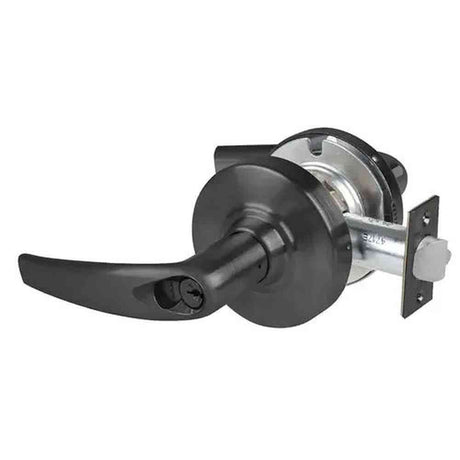Schlage Commercial ALX80PATH622 matte black storeroom door lever