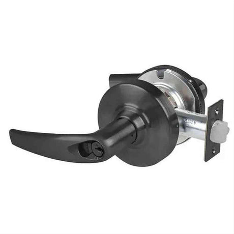 Schlage Commercial ALX80PATH622 ALX80PATH Grade 2 Athens Storeroom Door Lever with C Keyway Matte Black