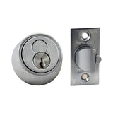 Schlage Commercial B250R626 Commercial Single Cylinder Deadlatch Deadbolt Satin Chrome