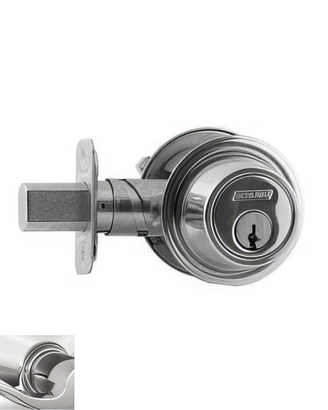 Schlage Commercial B560P625 polished chrome single cylinder deadbolt