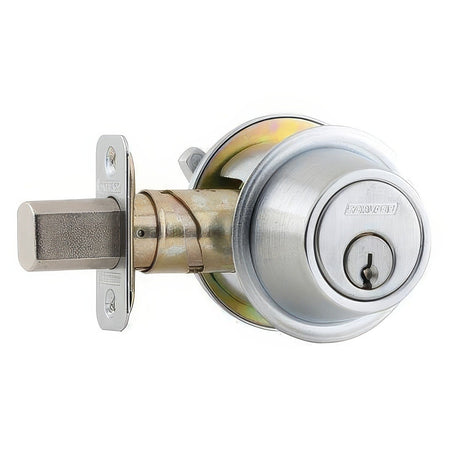 Schlage Commercial B560P626 satin chrome single cylinder deadbolt