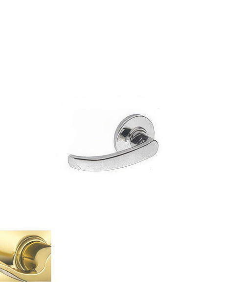 Schlage Commercial ND50LSPA605 polished brass office door lever