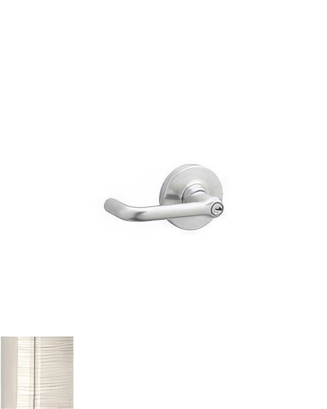 Schlage Commercial ND66RTLR619 satin nickel keyed store door lever