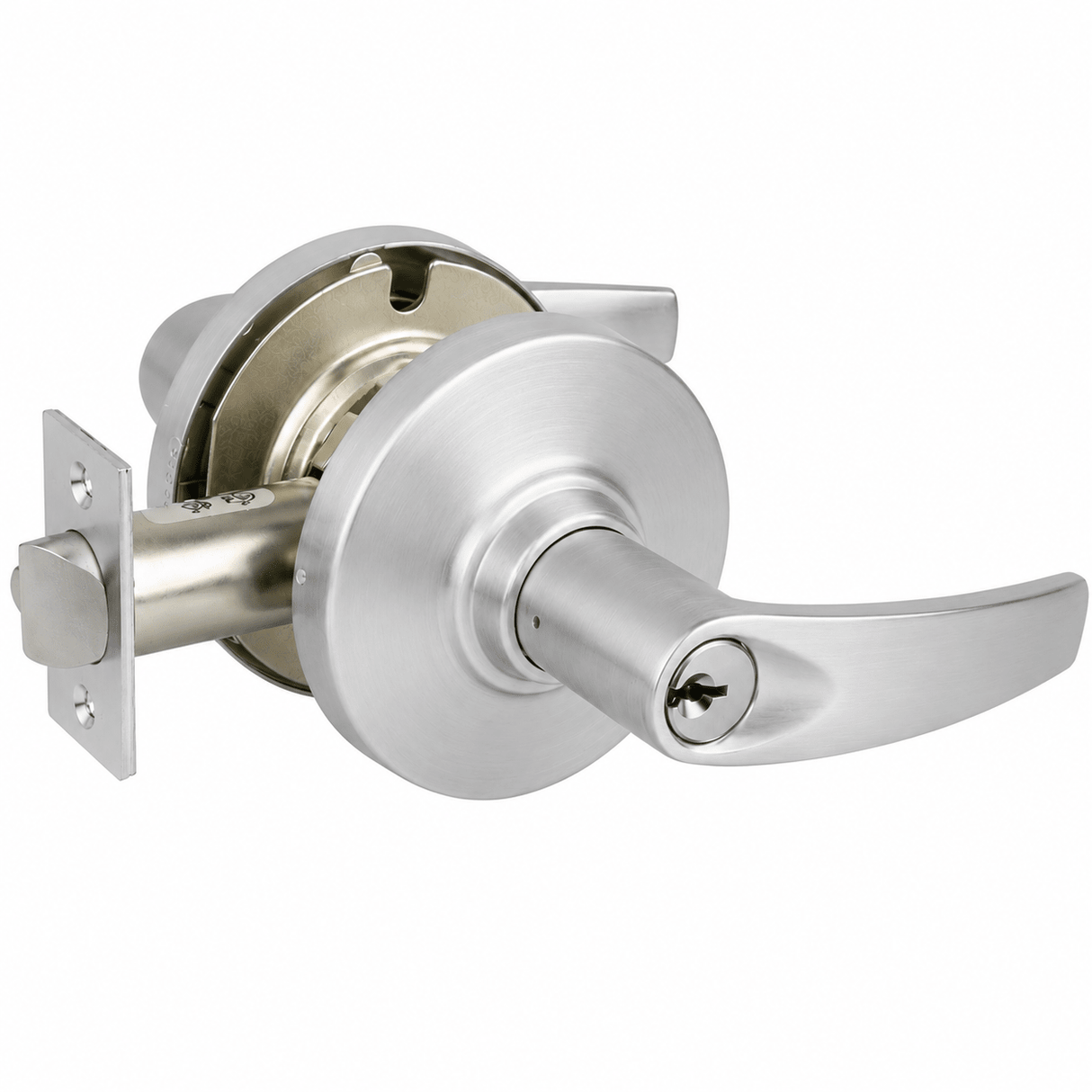Schlage Commercial ND73RATH626 satin chrome corridor door lever
