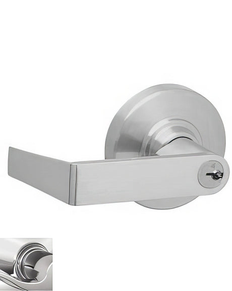Schlage Commercial ND91BRHO625 polished chrome entrance/office door lever