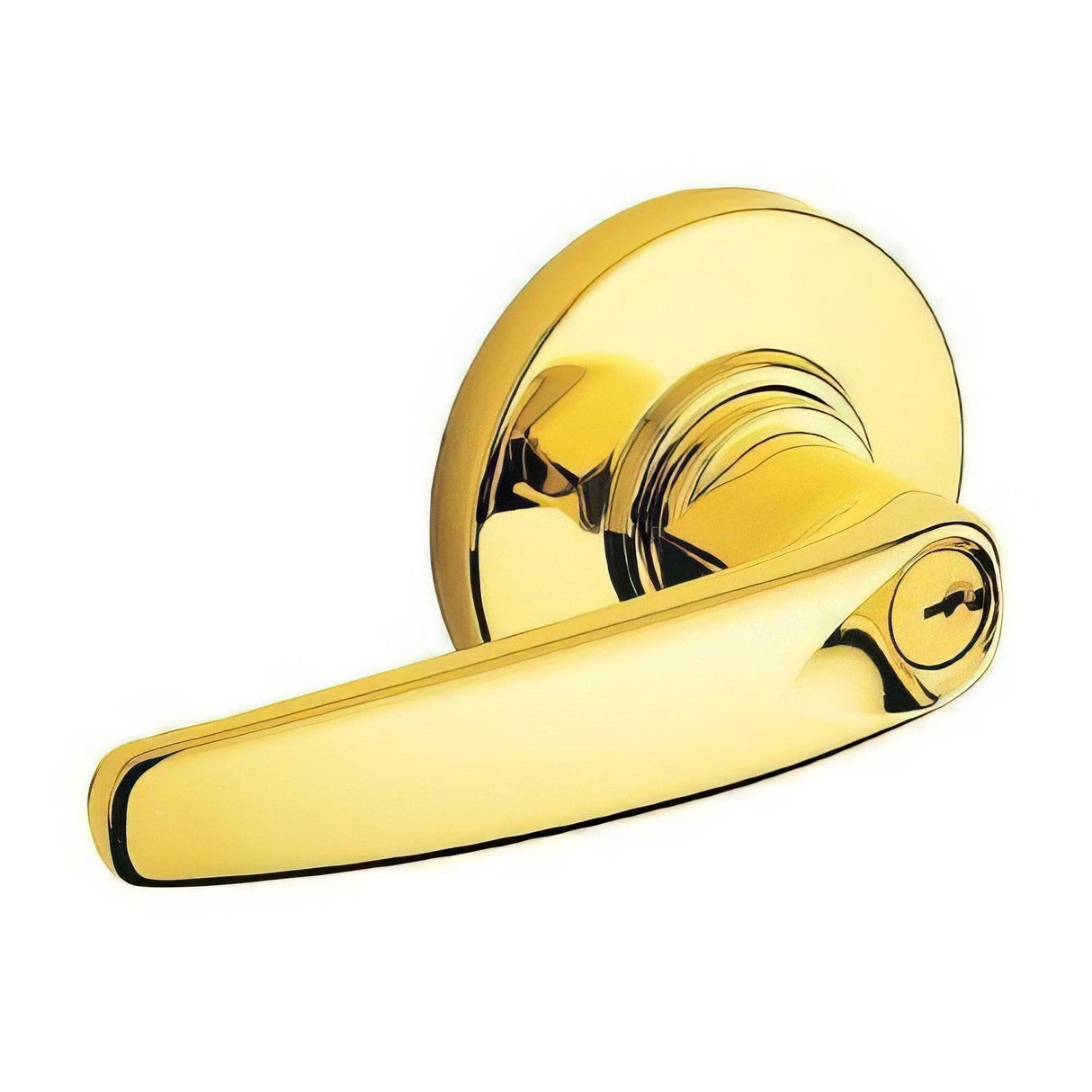 Schlage Commercial ND94BATH605 ND94BATH Athens Vandlgard Keyed Classroom Door Lever Less Small Format Core Polished Brass