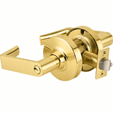 Schlage Commercial ND94LRHO605 ND94PD-RHO Rhodes Vandlgard Classroom Door Lever Polished Brass