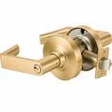 Schlage Commercial ND94LRHO606 ND94PD-RHO Rhodes Vandlgard Classroom Door Lever Satin Brass