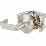 Schlage Commercial ND94LRHO619 ND94PD-RHO Rhodes Vandlgard Classroom Door Lever Satin Nickel