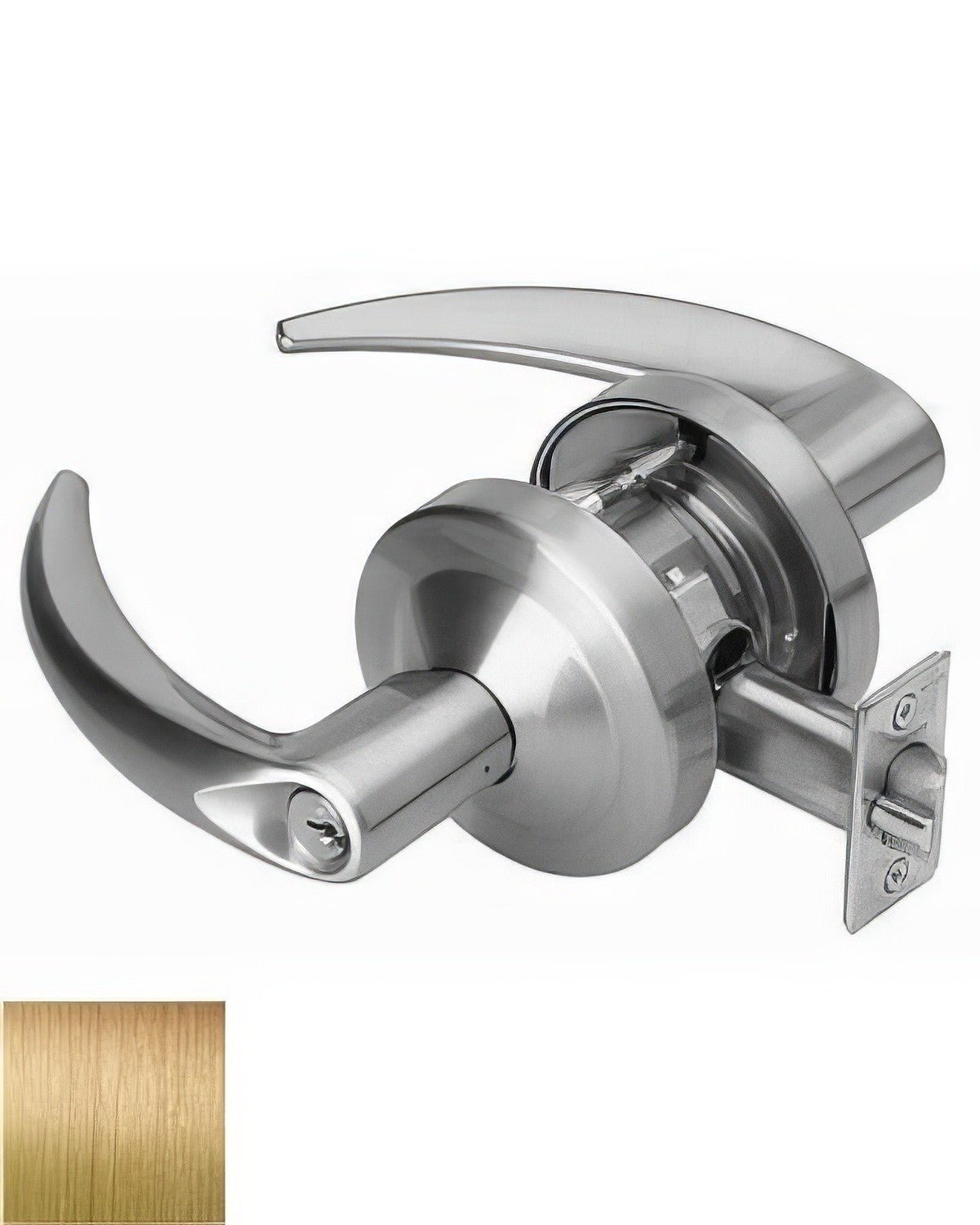 Schlage Commercial ND94ROME612 ND94ROME Omega Vandlgard Keyed Classroom Door Lever Satin Bronze