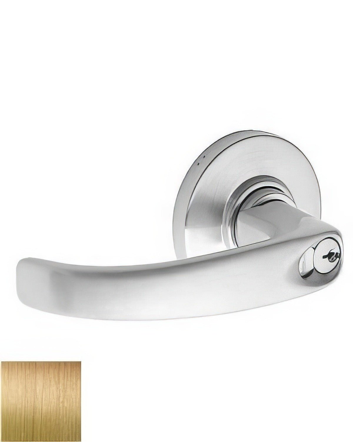 Schlage Commercial ND96BSPA612 ND96BSPA Sparta Vandlgard Keyed Storeroom Door Lever Less Small Format Core Satin Bronze