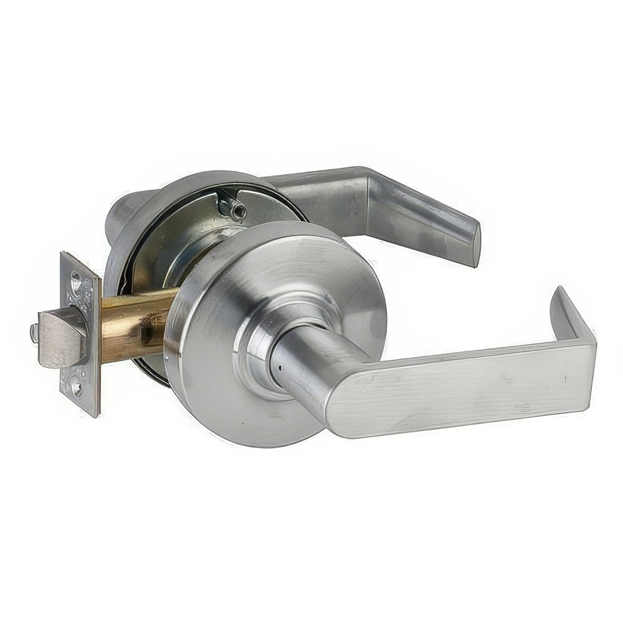 Schlage Commercial ND96RRHO626 ND96RRHO Rhodes Vandlgard Keyed Storeroom Door Lever Satin Chrome