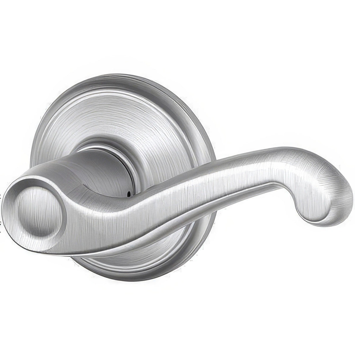 Schlage Commercial S51PFLA626RH S51-FLA-RH Flair Right Hand Keyed Entry Lever Satin Chrome