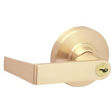 Schlage Commercial S51PJUP606 S51PD-JUP Jupiter Keyed Entry Door Lever Satin Brass