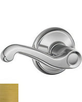Schlage Commercial S70PFLA606LH S70-FLA-LH Flair Left Hand Classroom Lever Satin Brass