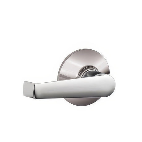 Schlage F10ELA625 polished chrome passage door lever