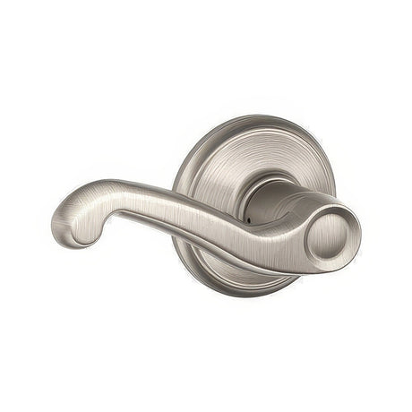 Schlage F10FLA619 satin nickel passage door lever