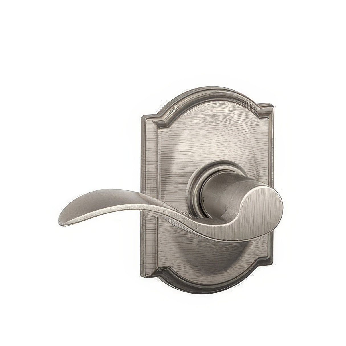 Schlage F10ACC619CAM F10-ACC-CAM F-Series Accent Passage Door Lever Satin Nickel