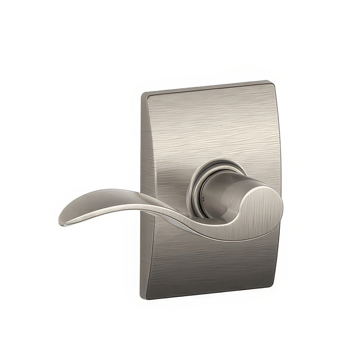 Schlage F10ACC619CEN F10-ACC-CEN F-Series Accent Passage Door Lever Satin Nickel