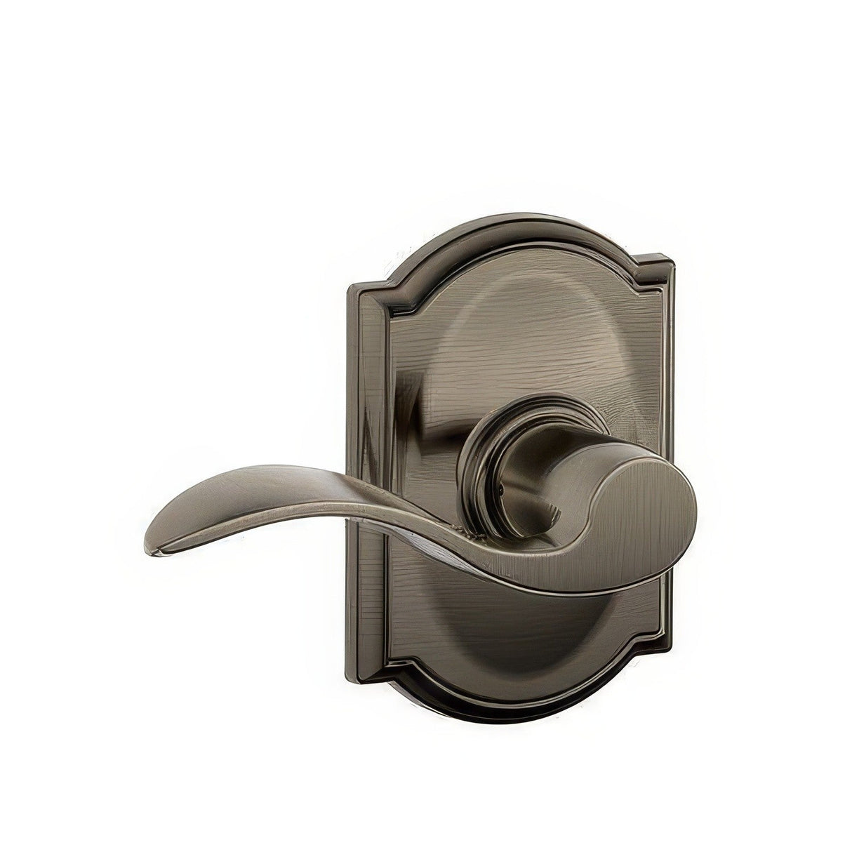 Schlage F10ACC620CAM F10-ACC-CAM F-Series Accent Passage Door Lever Antique Pewter