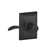 Schlage F10ACC622ADD F10-ACC-ADD F-Series Accent Passage Door Lever Matte Black