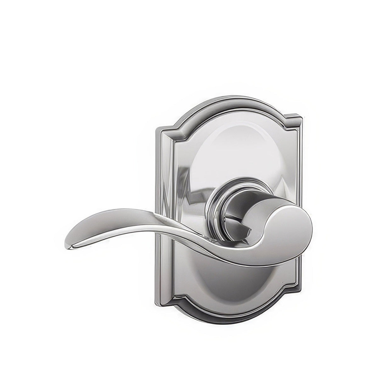Schlage F10ACC625CAM F10-ACC-CAM F-Series Accent Passage Door Lever Polished Chrome