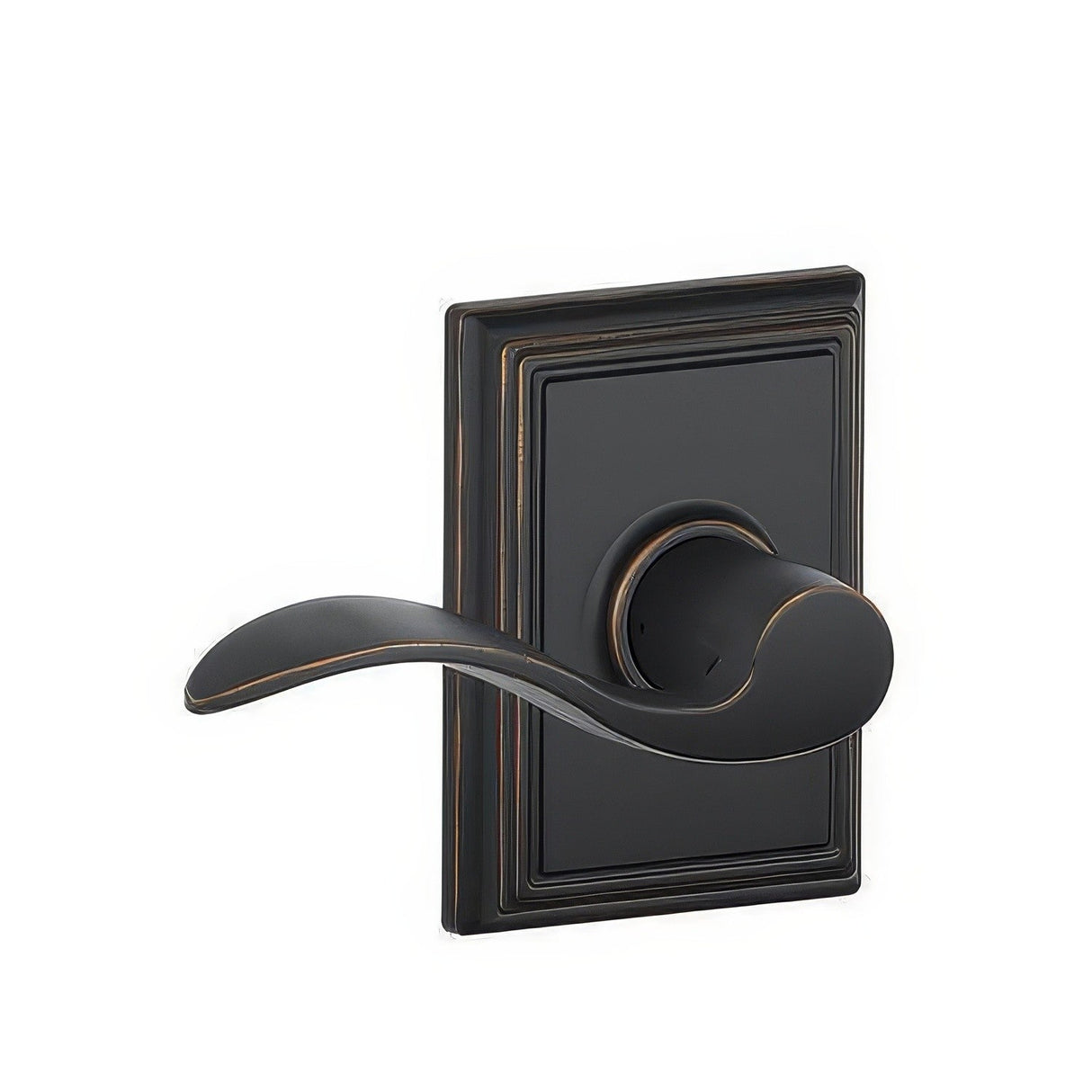 Schlage F10ACC716ADD F10-ACC-ADD F-Series Accent Passage Door Lever Aged Bronze