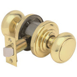 Schlage F10AND505AND FA10-AND Accents Series Andover Passage Door Knob Lifetime Polished Brass