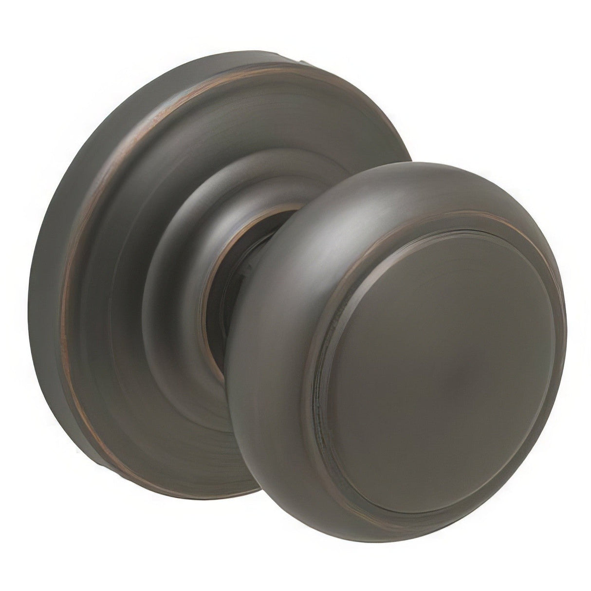 Schlage F10AND716AND FA10-AND Accents Series Andover Passage Door Knob Aged Bronze