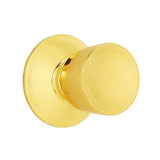 Schlage F10BEL505 F10-BEL F-Series Bell Passage Door Knob Lifetime Polished Brass