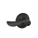 Schlage F10CHP716 F10-CHP F-Series Champagne Passage Door Lever Aged Bronze