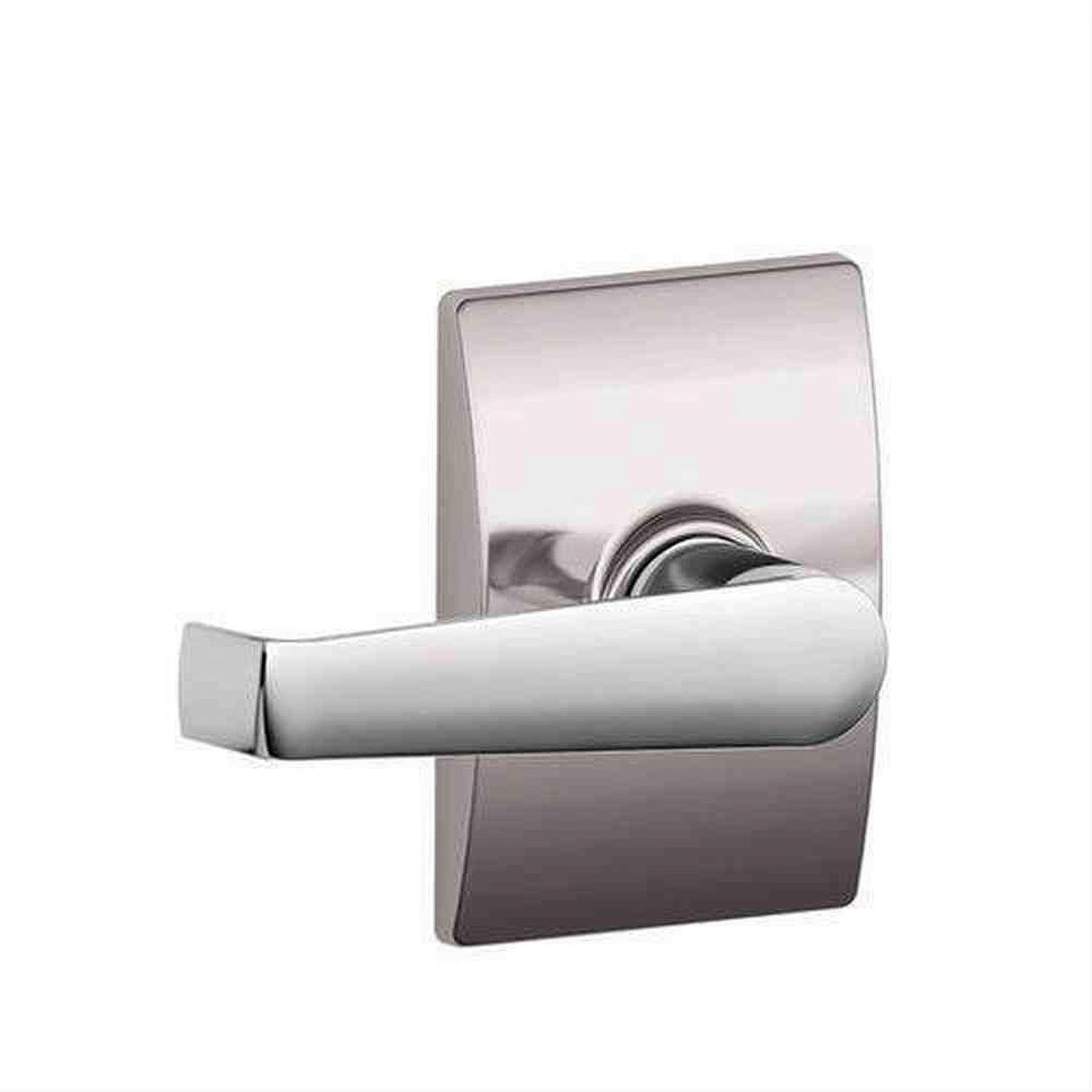 Schlage F10ELA625CEN F10-ELA-CEN F-Series Elan Passage Door Lever Polished Chrome