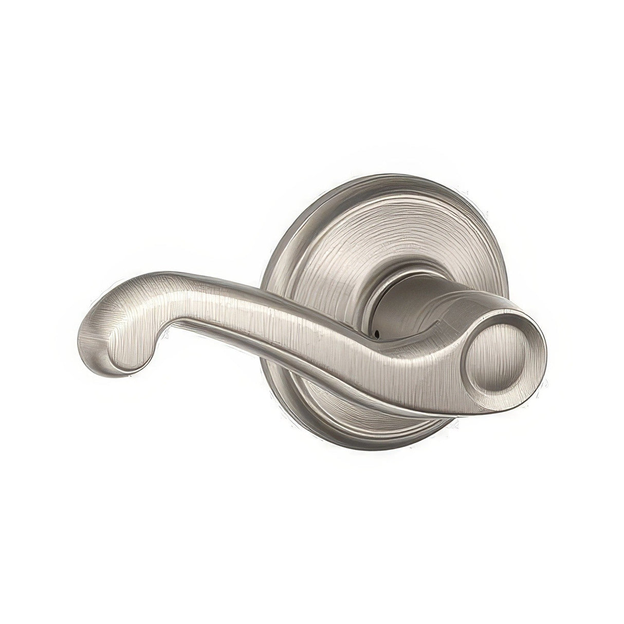 Schlage F10FLA619 F10-FLA F-Series Flair Passage Door Lever Satin Nickel