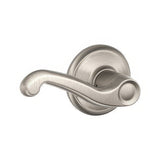 Schlage F10FLA619 F10-FLA F-Series Flair Passage Door Lever Satin Nickel