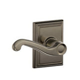 Schlage F10FLA620ADD F10-FLA-ADD F-Series Flair Passage Door Lever Antique Pewter